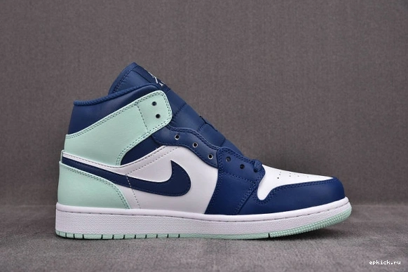 Rep EP 554725-413 554725-413 Mid Blue Jordan 1 Mint 0317